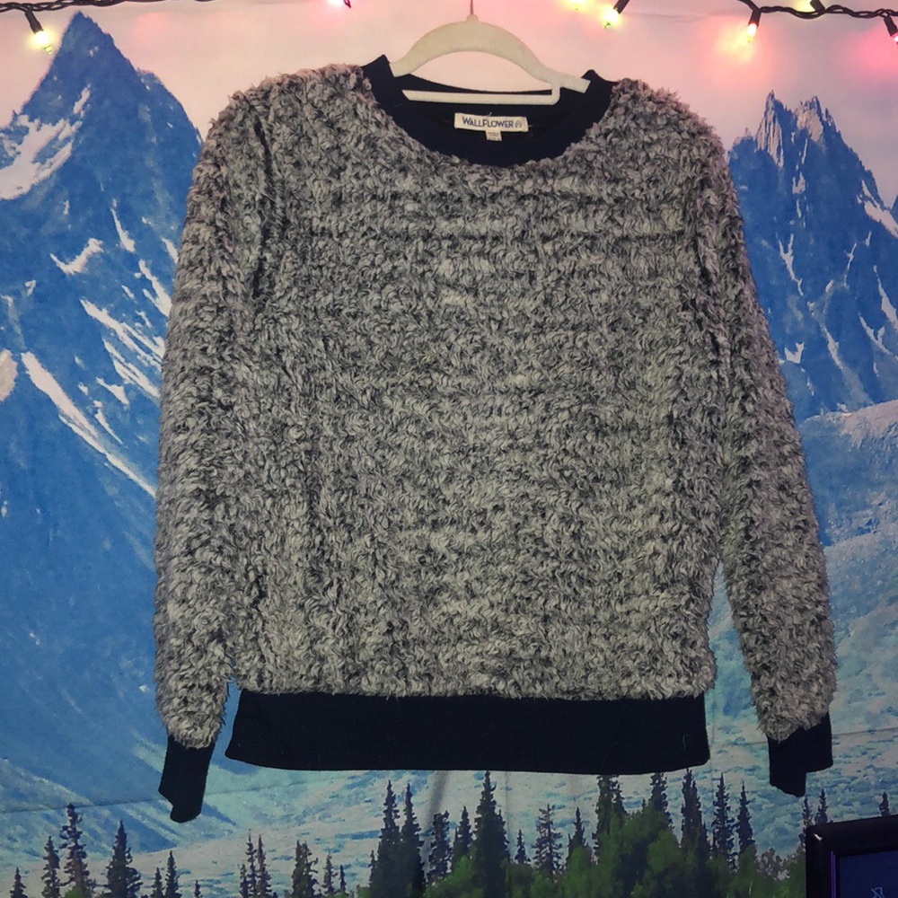 Wallflower Sherpa Sweater